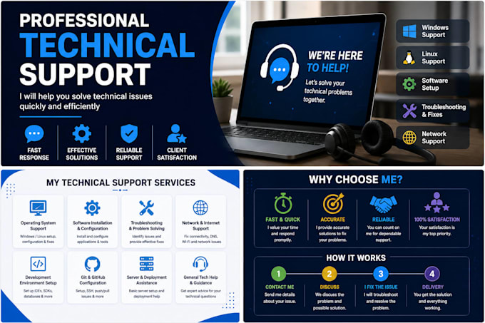 provide professional technical support and troubleshooting