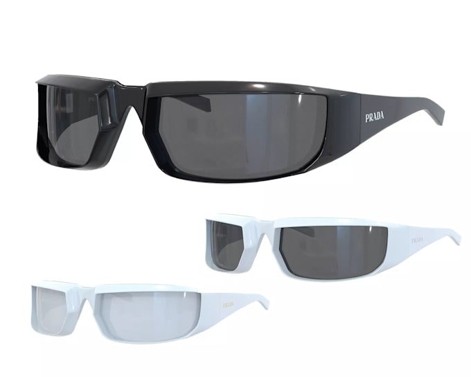 create realistic 3d sunglasses models and 3d custom photorealistic render