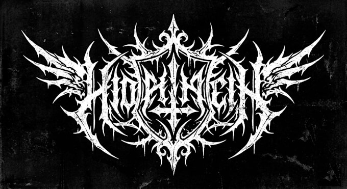 create professional heavy metal branding and logo