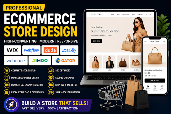 design wix, weebly, webnode, jimdo, gator, webflow, duda