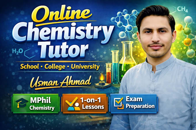 provide one on one chemistry and science tutoring