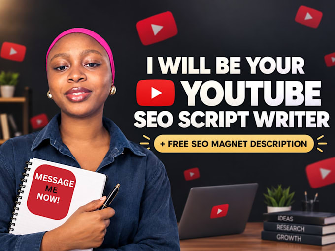 write your youtube script movie script TV series screenplay