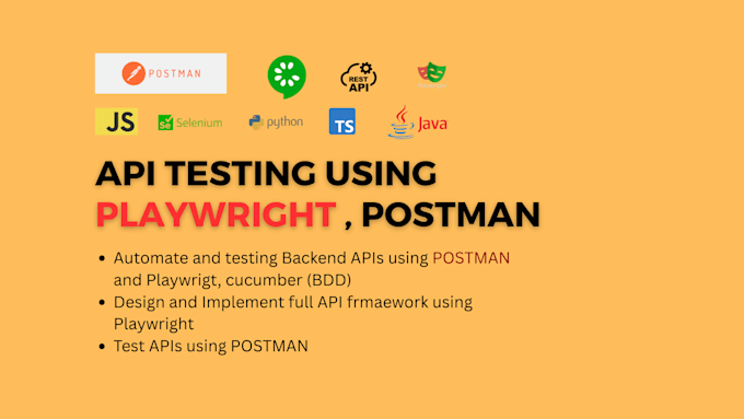 test your apis using postman and automate API testing with playwright
