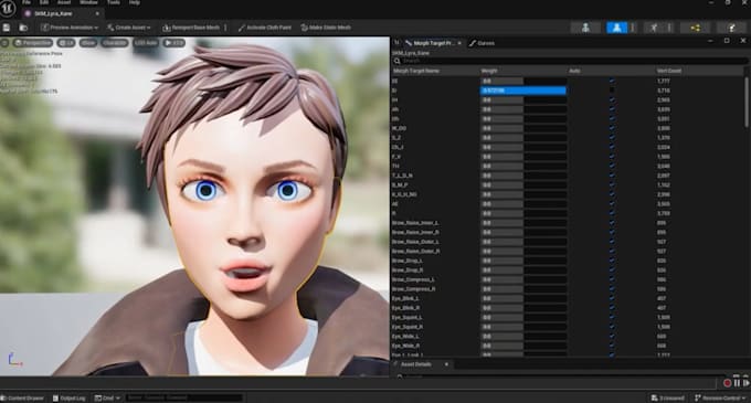 3d realtime human,rig3d for facetracks,livestream,talkinghead,vrm vrchat,glb web