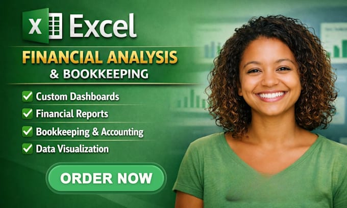 do financial analysis reports bookkeeping accounting in excel dashboard project