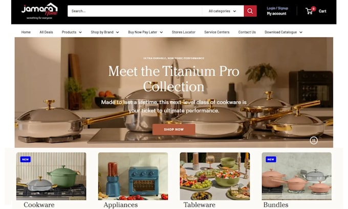 converting home supplies and kitchen gadgets shopify store dropshipping store