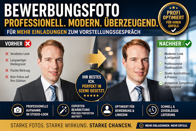 create a professional linkedin photo and business headshot