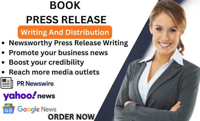 write professional press release writing and press release distribution