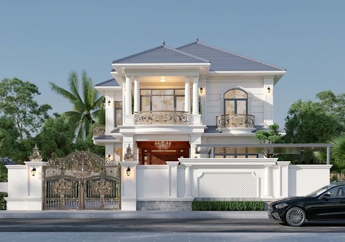 structure landscape hardscape 3d exterior architectural rendering  visualization