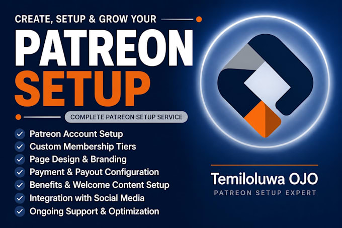 create, optimize, and fully set up your patreon page for maximum engagement