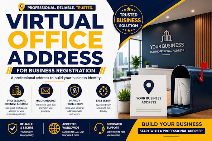 provide virtual office address for business registration