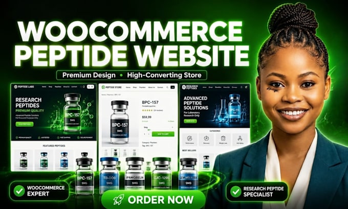 fda compliant peptide website research peptide store woocommerce peptide website