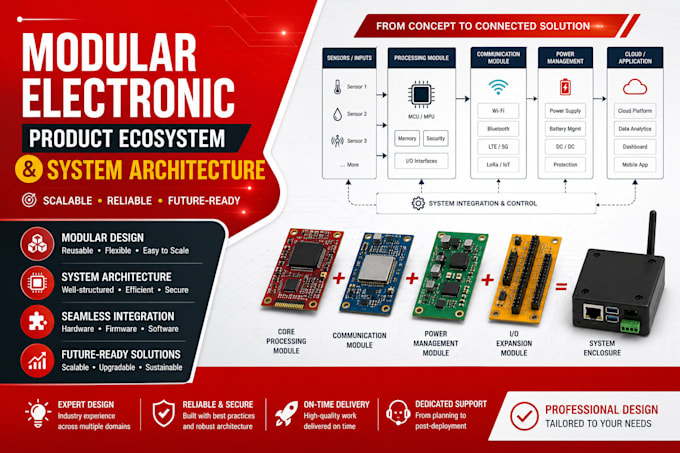 design modular electronic product ecosystem and system architecture