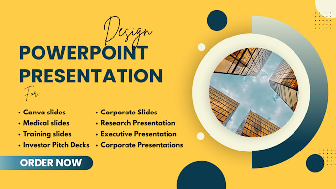 design powerpoint presentation for business and elearning training webinar slide