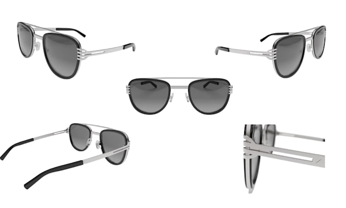 do custom 3d eyewear design and optical frames for manufacturing and printing
