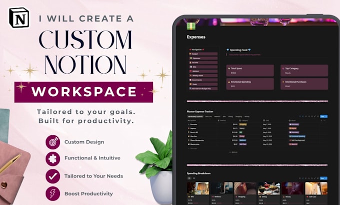 create a custom notion workspace