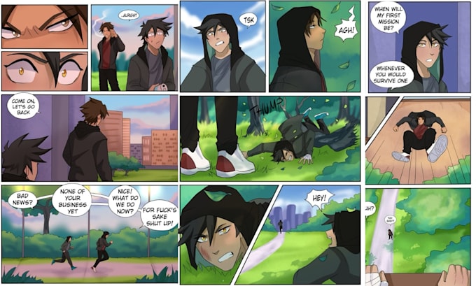 animate manga, webtoon, manhwa into cinematic motion comic videos