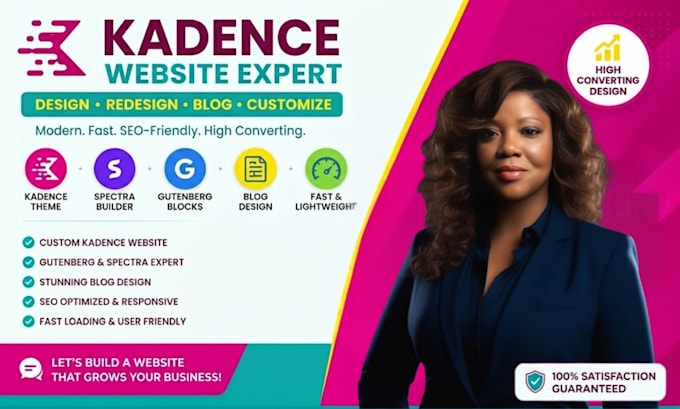 design kadence website redesign kadence gutenberg website using kadence block