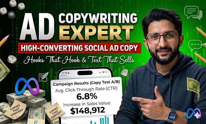 write effective  ad copy for fb and google ads