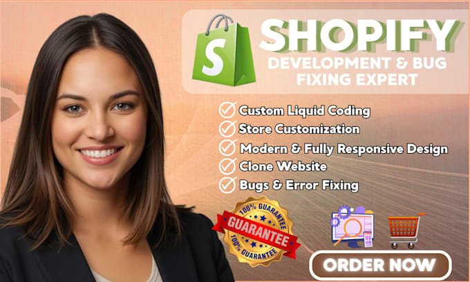 design shopify landing page, shopify dropshipping store, shopify website