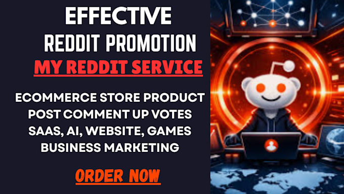 create reddit seo post ecommerce business promote startup saas product