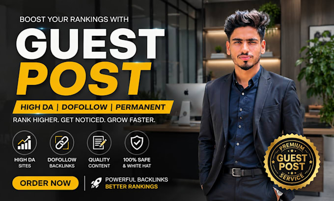 build high authority guest posts with SEO backlinks
