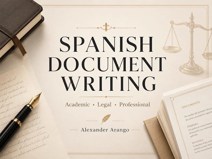 write, edit, format spanish and inglish documents