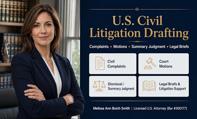 provide premium litigation support and draft court motions