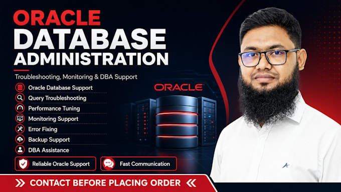 provide oracle database administration and dba support