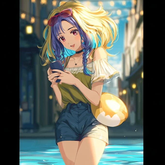 create original anime art from your ideas