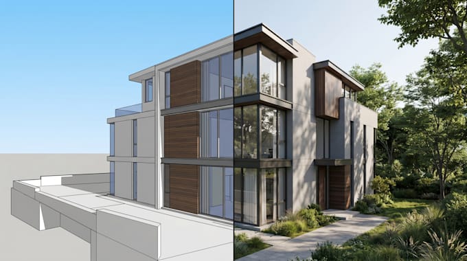 create hyper realistic architectural renders using ai