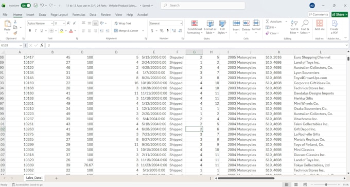 do data entry, data cleaning, copy paste, typing, pdf to excel, formatting