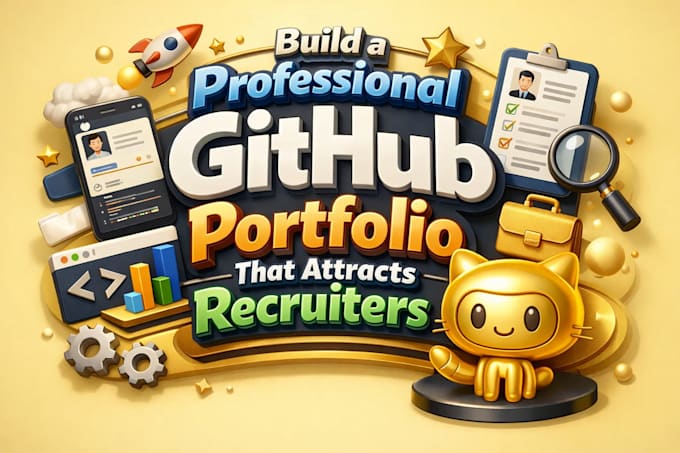 build a professional github portfolio that attracts recruiters
