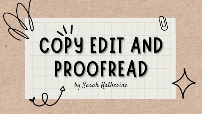 proofread your short document