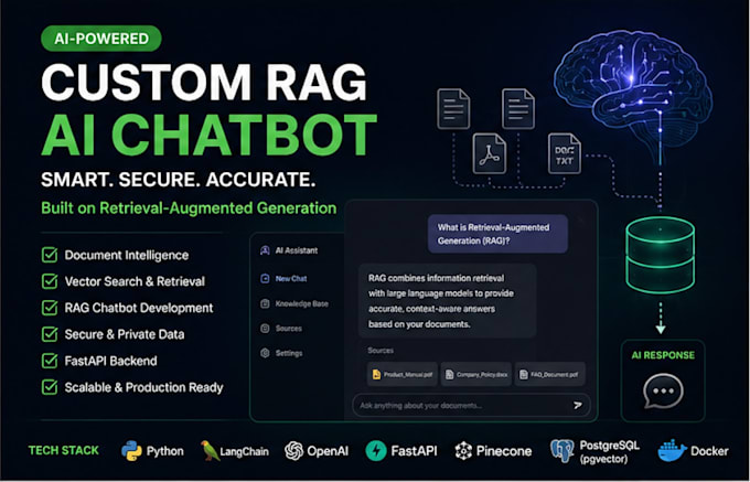 build custom ai chatbot with rag