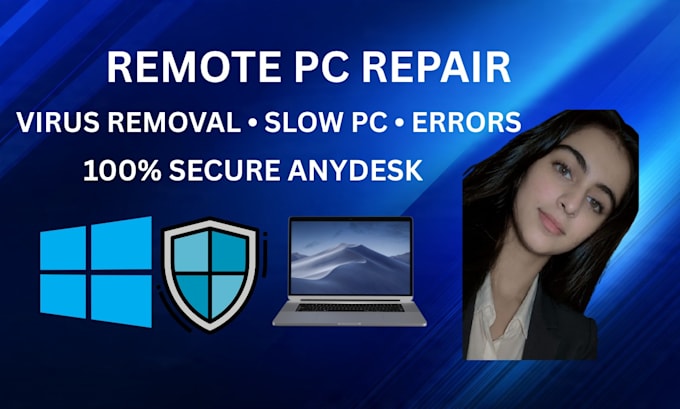 fix slow PC and repair windows errors remotely