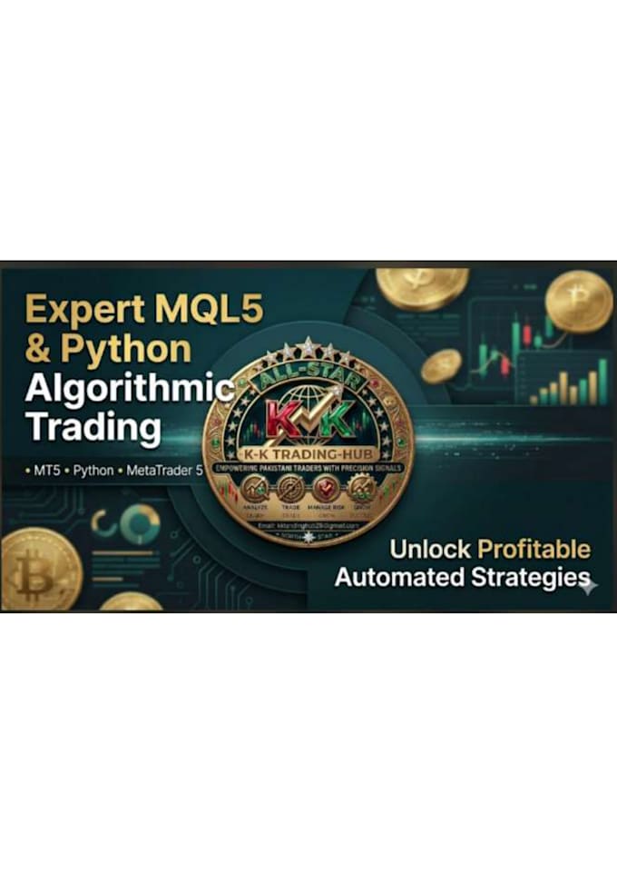 perform algorithmic trading and financial analysis in mql5 and python