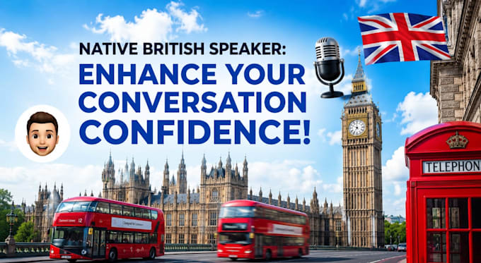 have conversational english with you to build your confidence
