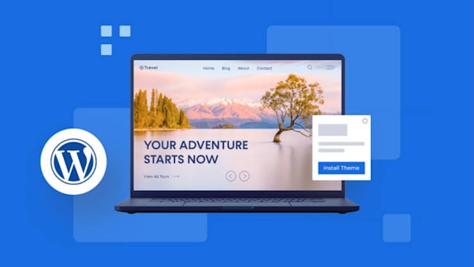 install wordpress theme and plugin, wordpress theme customization