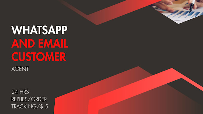 be your whatsapp and email support agent
