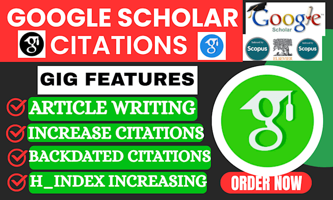 increase google scholar citation