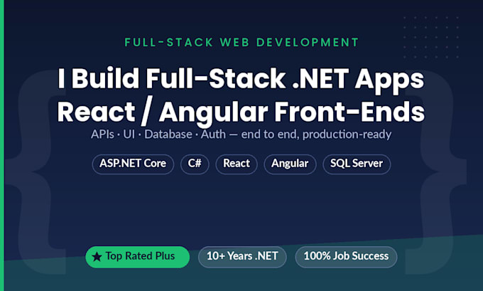 build full stack web apps with asp net core and angular