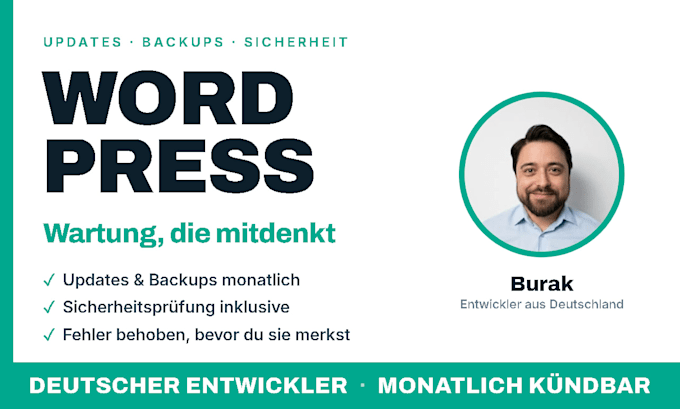 maintain your wordpress website with updates, backups and security