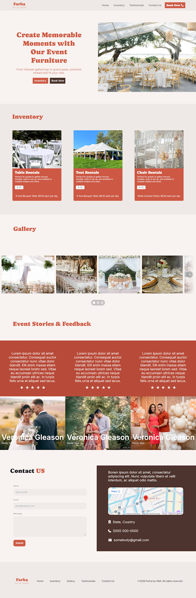 create fully responsive framer websites