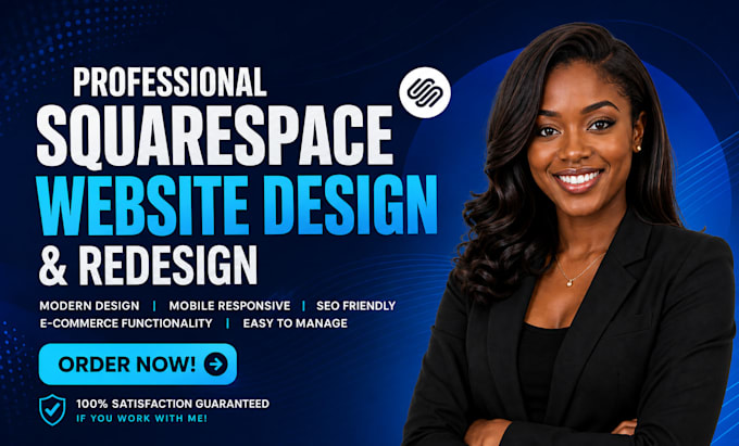 build squarespace website, design or development squarespace website