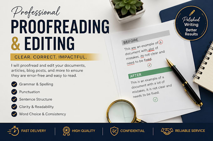 proofread and review translated documents for accuracy