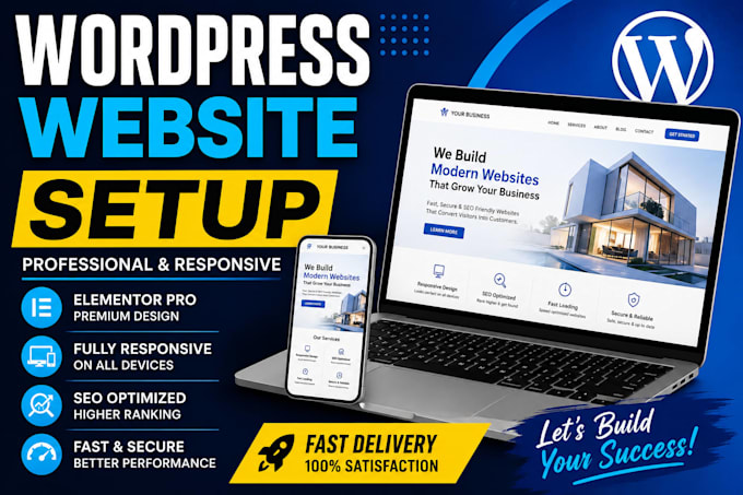 professional wordpress website setup