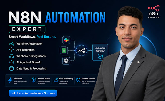 create powerful n8n workflows, integrations and ai automation
