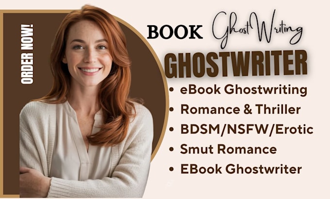 be your ebook writer, erotic, bdsm, kinky, nsfw smut romance ebook ghostwriter