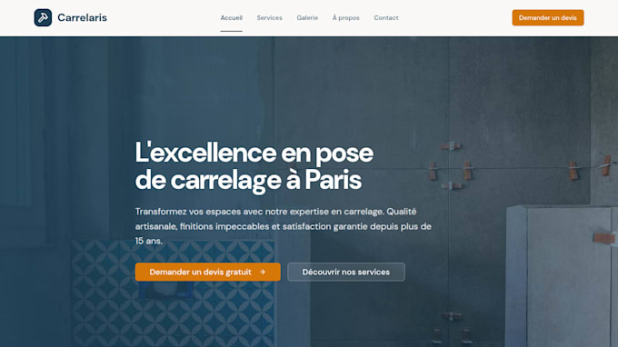 création de site web